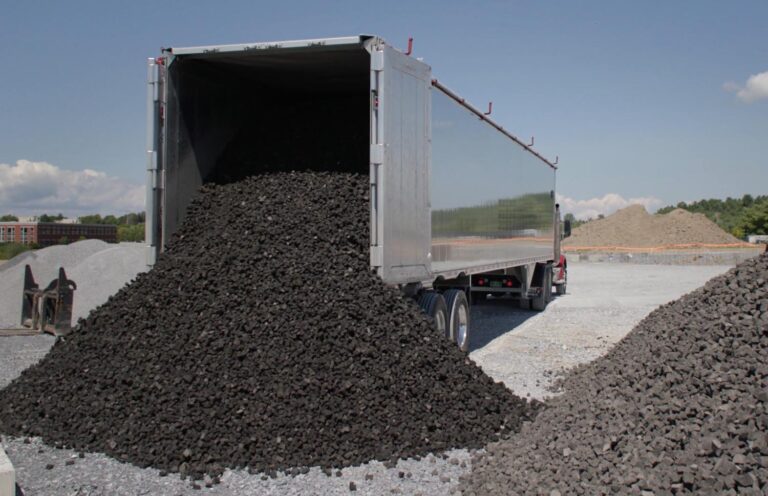 Foamed Glass Aggregate being used at the OnLogic commercial construction site