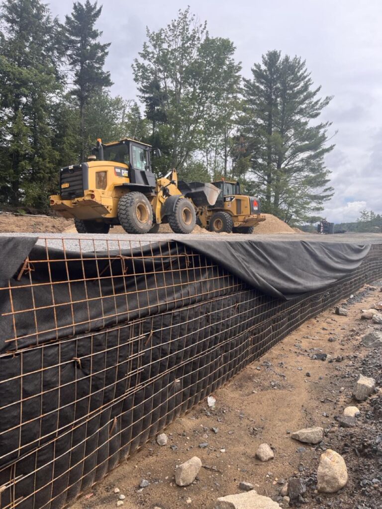 Foamed Glass Aggregate being used at the Route 28 Bridge Replacement