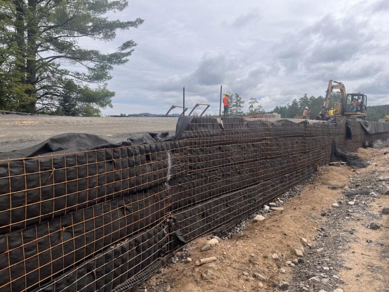 Foamed Glass Aggregate being used at the Route 28 Bridge Replacement