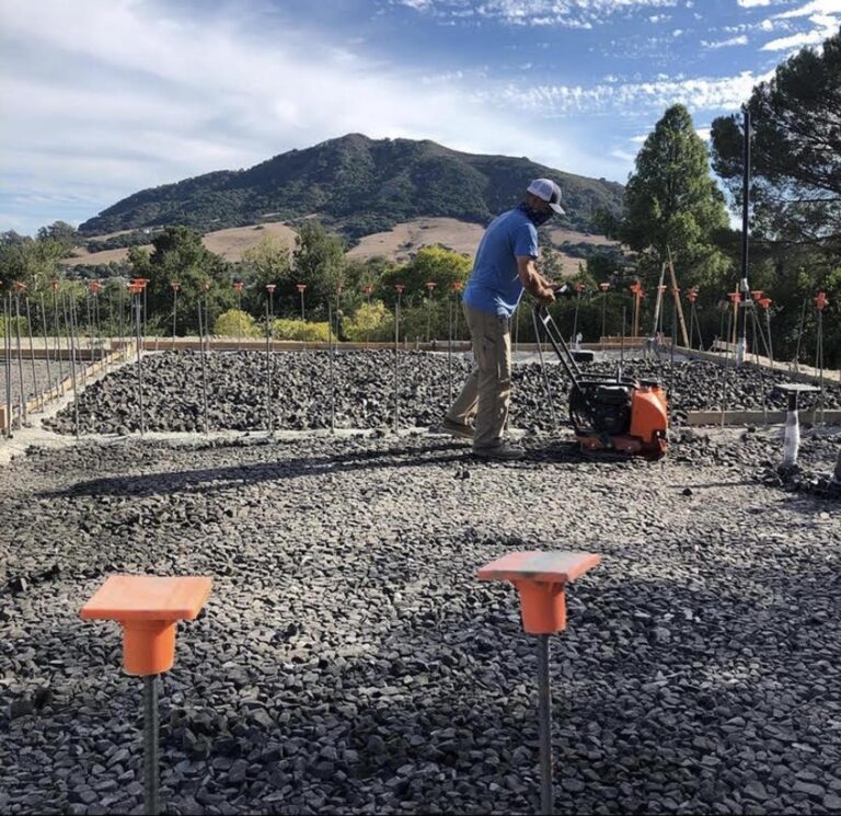 Foamed Glass Aggregate being used at Bishop Passive House