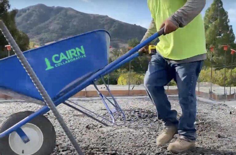 Foamed Glass Aggregate being used at Bishop Passive House
