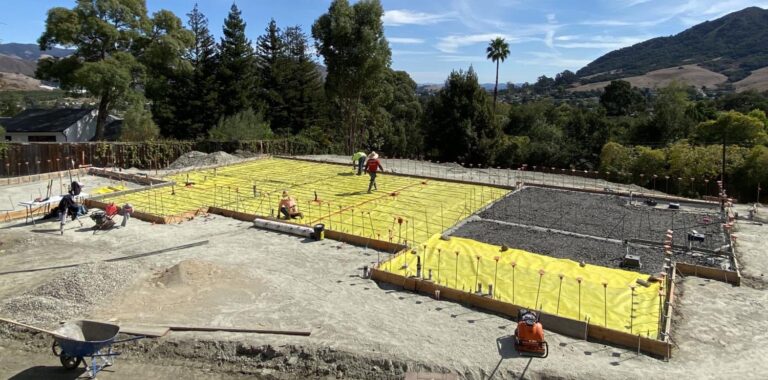 Foamed Glass Aggregate being used at Bishop Passive House
